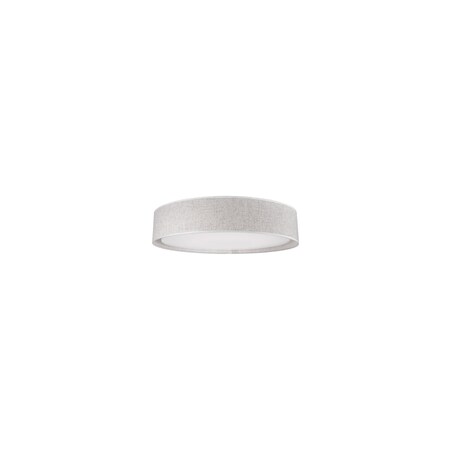 Kuzco Lighting Led Flush Mount With Round Colored Hand Tailored Textured Fabric Shade FM7920-BG